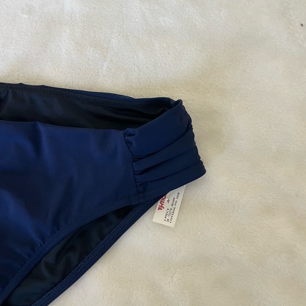 Niptuck Elegant Navy Women's Bikini Bottom - Picture 2 of 7